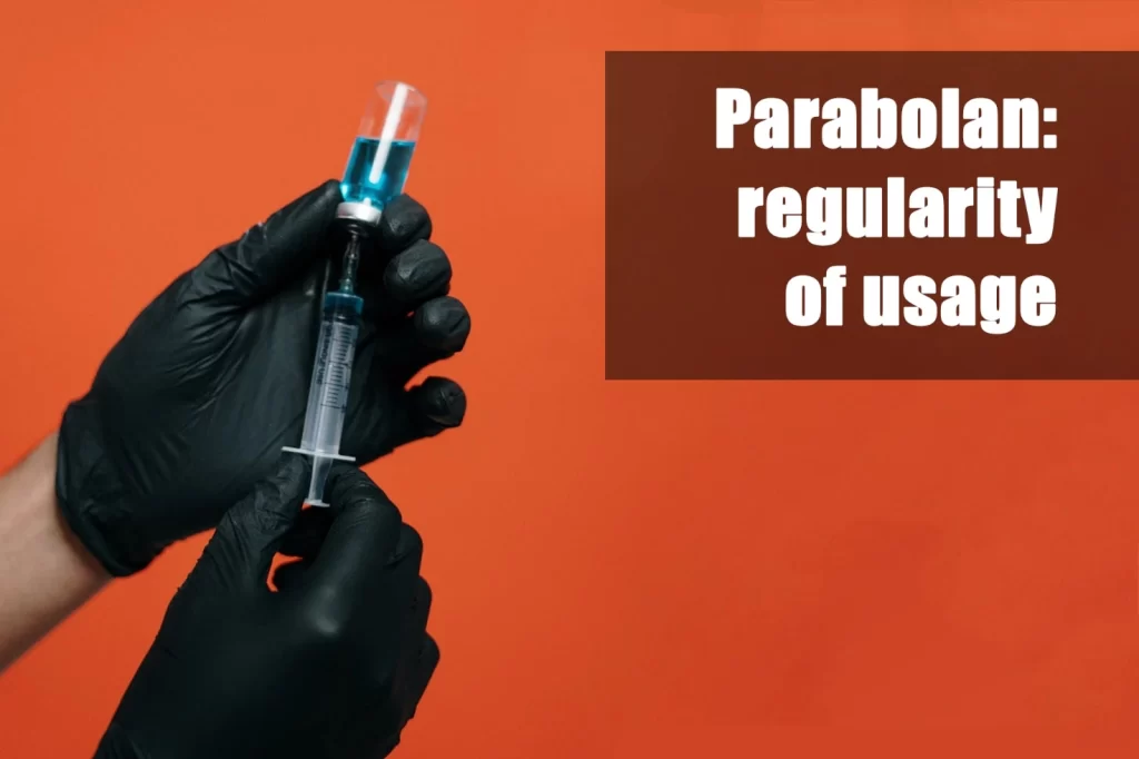 Parabolan regularity of usage